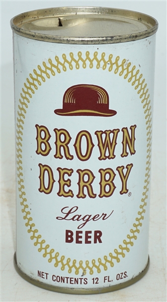  Brown Derby Lager Beer flat top - 42-16