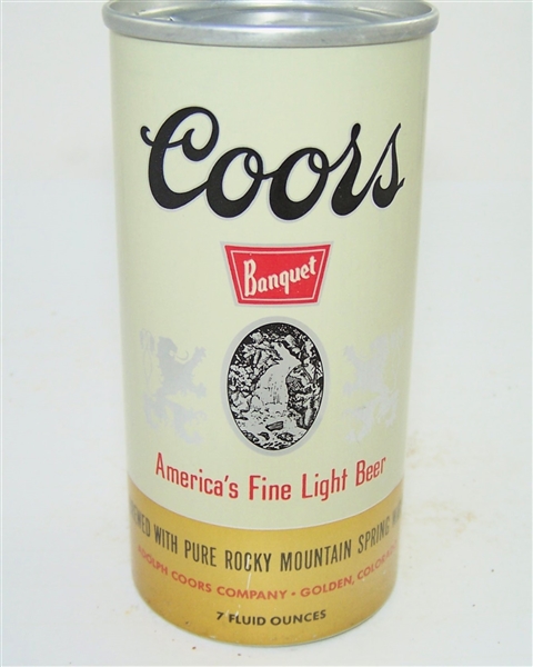  Coors Banquet 7 Ounce Flat Top, 240-01