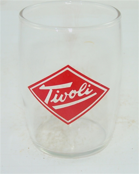  Tivoli Barrel Glass, No Beer On Glass