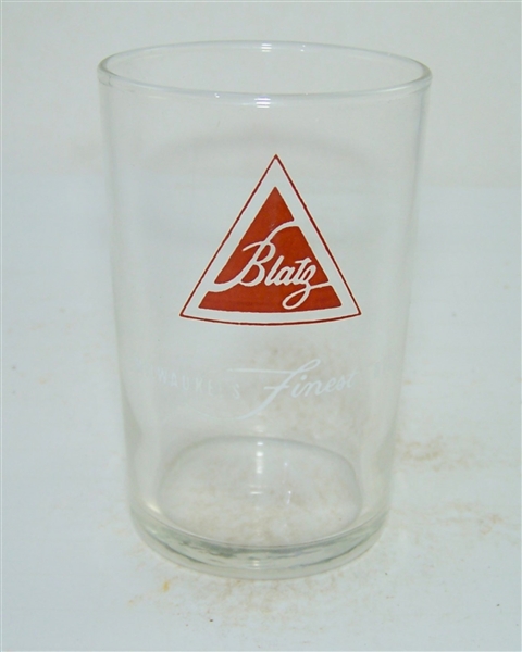  Blatz 3.5 Inch Shell Glass  