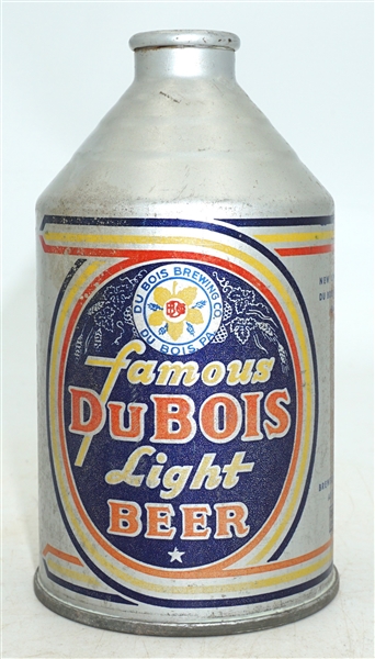  Dubois Famous Light Beer crowntainer - union symbol - 193-2