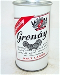  Grenay Malt Lager Zip Top, Vol II 71-29 Minty!