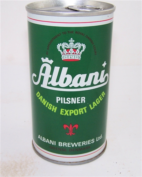  Albani Pilsner Danish Export Lager B.O Tab Top. Denmark