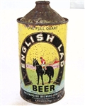  English Lad Beer Quart Cone Top 4% Alc. 208-03