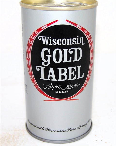  Wisconsin Gold Label Silver Tab Top Test Can, Vol II N.L