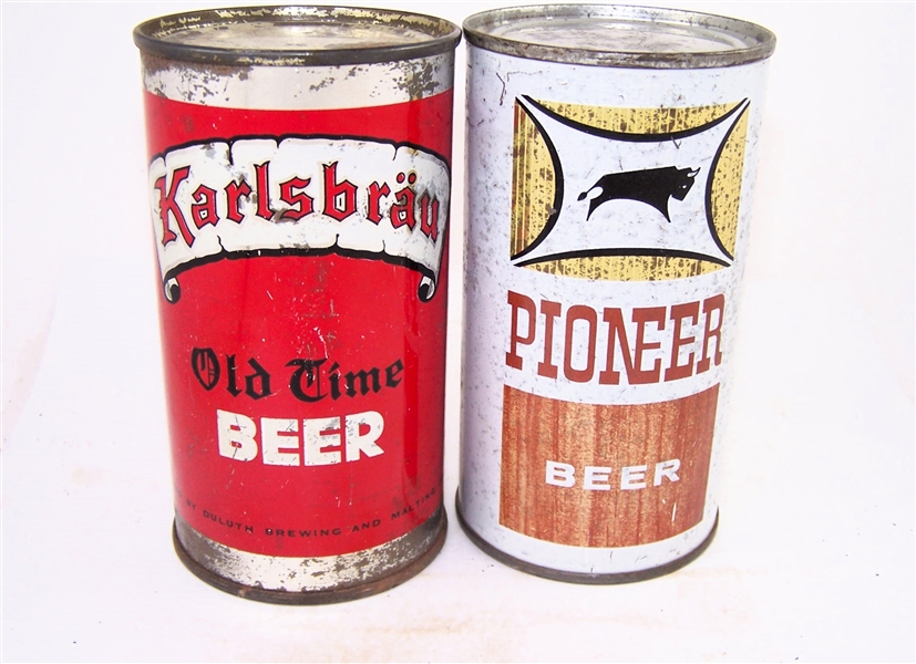  2 Flat Tops for one price, Karlsbrau Old Time 87-05 and Pioneer 116-09