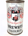  Drewrys Lager Beer Opening Instruction Flat Top, USBC-OI 201