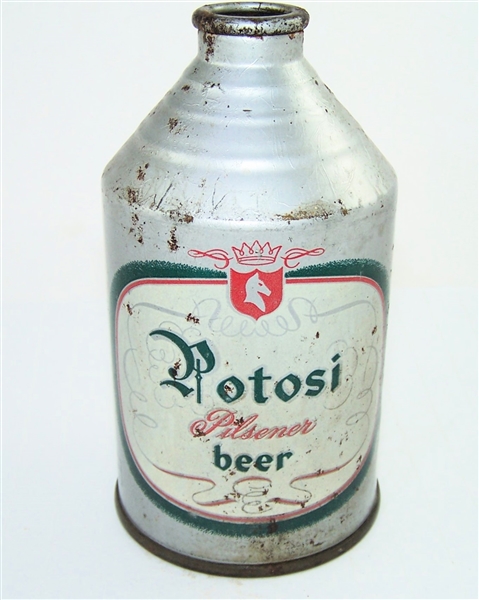  Potosi Pilsener IRTP Crowntainer 4% Alc. Statement, 198-15 