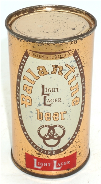  Ballantine Light Lager Beer flat top - 34-1