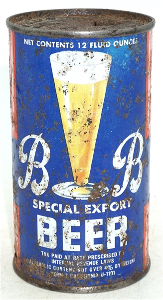  BB Special Export Beer flat top - 35-20