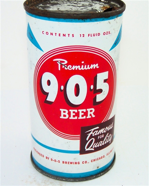  9-0-5 Premium Beer Flat Top, (Chicago) 103-19