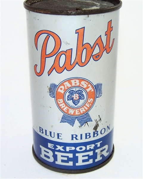  Pabst Blue Ribbon Export Beer Opening Instruction Flat Top, USBC-OI 656