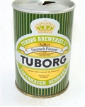  Tuborg Lager 9.5 Ounce Tab Top, Denmark