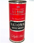  National Bohemian Light Beer 16 Ounce Flat Top, 233-01