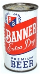  Banner Extra Dry Premium Beer flat top - 34-32