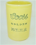  Coors Golden Beer 1930s Ceramic 4.5 Inch Mug, TOUGH!