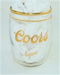  Coors Nevada Centennial Barrel Glass 1964, Beauty!