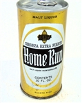  Home Run Malt Liquor 10 Ounce B.O Tab Top, Puerto Rico