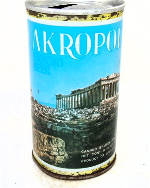  Akropol Export Beer (Greece) Tab Top.