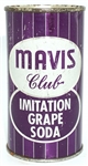  Mavis Club Imitation Grape Soda flat top - pre-zip