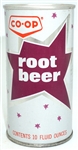  Co-Op Root Beer 10-ounce pull tab from Canada