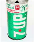  7-UP 10 Ounce Fan Tab Soda Can, "Play Rock Caps" Canada