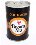  Courage Brown Ale 9 2/3 OZ B.O Tab Top