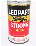  Leopard Strong Beer B.O Tab Top.
