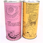  2 Lys OL Pilsener Air-Sealed 16 Ounce Tab Top Cans