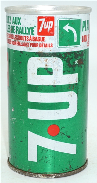  7-Up Rally Caps pull tab - 10 ounce Canadian