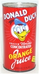  Donald Duck Frozen Florida Concentrated Orange Juice flat top - 12 ounces