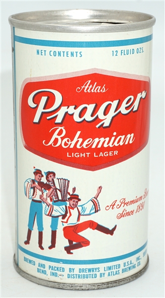  Atlas Prager Bohemian fan tab - 36-6 - Drewrys