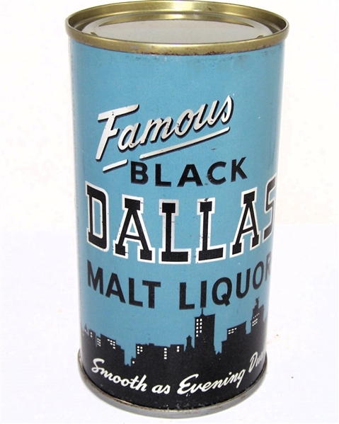  Black Dallas Malt Liquor Flat Top, 37-19