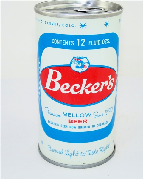  Beckers Mellow Beer Early B.O Ring Pull, Vol II 38-31