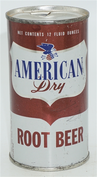  American Dry Root Beer Flat Top Pre-Zip Code