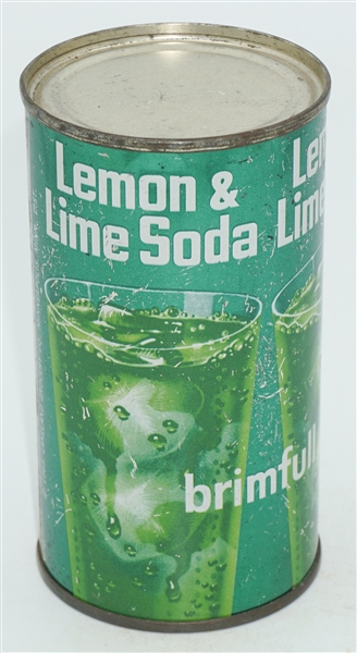  Brimfull Lemon & Lime Soda Flat Top Pre-Zip Code