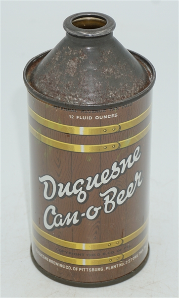  Duquesne Can-O-Beer HP Cone Top 159-29