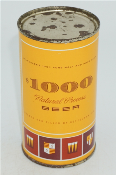  $1000 Natural Process Beer Flat Top 109-15