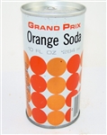  Grand Prix 10 Ounce Orange Soda Push Button, Canada