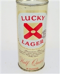  Lucky Lager 16 Ounce Flat Top, Not Listed
