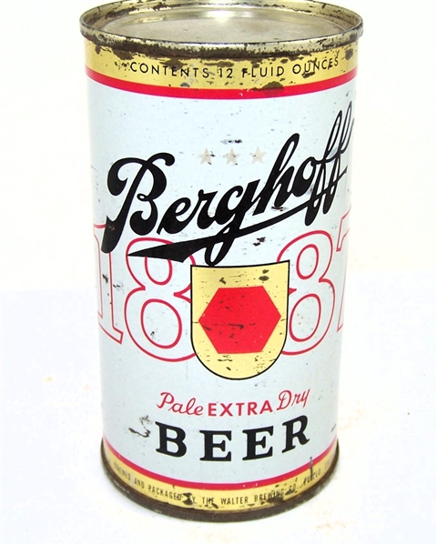  Berghoff 1887 Pale Extra Dry Flat Top, 36-06